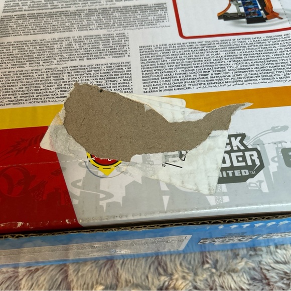 Hot Wheels Toy Car Track Set, Sky Crash Tower - Picture 6 of 10